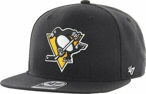 47 Brand Kapa s šiltom NHL Pittsburgh Penguins No Shot '47 CAPTAIN H-NSHOT15WBP-BK Črna