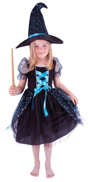 WEBHIDDENBRAND Otroški kostum čarovnice Agata (M) e-paket