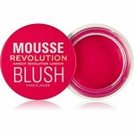 Makeup Revolution Blush Mousse Blush 6 g (Odstín Juicy Fuchsia Pink)