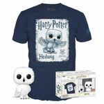 Funko POP in majica: Harry Potter - Hedwig (velikost M)