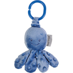 NATTOU Hobotnica vibrira na C obroču temno modra 20 cm Lapidou