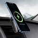 BASEUS Big Energy avtomobilski nosilec s 15W induktivnim polnilnikom za iPhone 12 / Iphone 13 (črn)