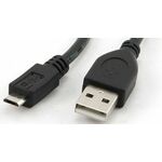 GEMBIRD CCP-MUSB2-AMBM-0.5M USB 2.0 A-micro USB 0,5m Black, kabel