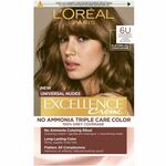 Loreal Paris Excellence Universal Nudes barva za lase, 6U Dark Blonde