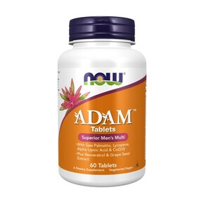 ADAM moški multivitamini NOW (60 tablet)