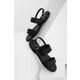 Usnjeni sandali Answear Lab Ženski, črna barva - črna. Sandali iz kolekcije Answear Lab. Model izdelan iz naravnega usnja.