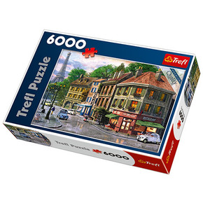 Trefl Puzzle Ulice Pariza 6000 kosov