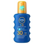 Nivea Sun Kids Protect &amp; Care Sun Spray 5 in 1 vodoodporna zaščita pred soncem za telo 200 ml
