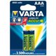 Varta polnilna baterija, Tip AAA, 1.2 V