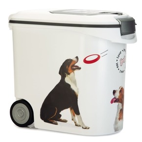Curver 425608 Pet Food Container Dog with Wheels 35L