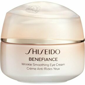 Shiseido Benefiance Wrinkle Smoothing Eye Cream hralnilna krema za predel okoli oči za zmanjšanje gub 15 ml