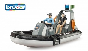 Bruder Policijski čoln s policistom in potapljačem