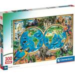 Clementoni Puzzle Neverjetni svet živali 300 kosov