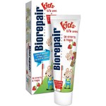 Biorepair Kids 0-6 zobna pasta za otroke za obnovitev zobne sklenine Strawberry 50 ml