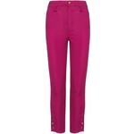 Orsay Tmavě růžové dámské zkrácené kalhoty ORSAY 32