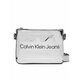 Calvin Klein Jeans Ročna torba Sculpted Camera Pouch21 Mono S K60K611862 Srebrna