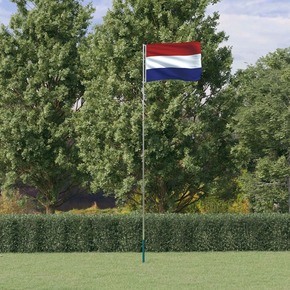VidaXL Nizozemska zastava in drog 5