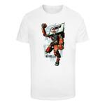 Mister Tee Majica 'Bball Robot' modra / češnjevo rdeča / črna / bela 17963753