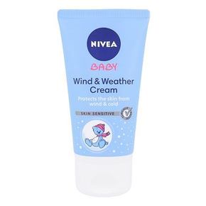 Nivea Baby Wind &amp; Weather Cream zaščitna krema za obraz za otroke 50 ml za otroke
