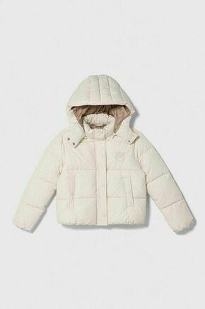 Otroška jakna Pinko Up bež barva - bež. Otroški jakna iz kolekcije Pinko Up. Podložen model