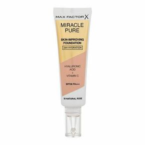 Max Factor Miracle Pure Skin-Improving Foundation puder za vse tipe kože 30 ml odtenek 50 Natural Rose