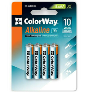 ColorWay Alkalne baterije AAA/ 1