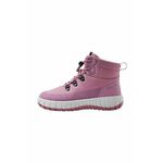Otroški zimski škornji Reima vijolična barva - roza. Zimski čevlji iz kolekcije Reima. Podloženi model izdelan iz kombinacije tekstilnega materiala in semiš usnja.
