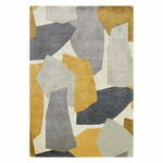 Oker rumena/siva ročno tkana preproga iz recikliranih vlaken 120x170 cm Romy – Asiatic Carpets