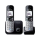 Panasonic KX-TG6812P telefon, DECT, srebrni