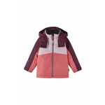 Otroška jakna Reima Salla roza barva - roza. Otroška jakna iz kolekcije Reima. Podložen model, izdelan iz materiala v različnih barvah. Visokokakovosten material, izdelan v skladu z načeli trajnostnega razvoja.