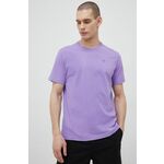 Bombažna kratka majica Champion vijolična barva - vijolična. Kratka majica iz kolekcije Champion. Model izdelan iz enobarvne pletenine. Izjemno udoben material, izdelan iz naravnih vlaken.