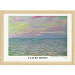 Plakat z okvirjem 75x55 cm Claude Monet – Wallity