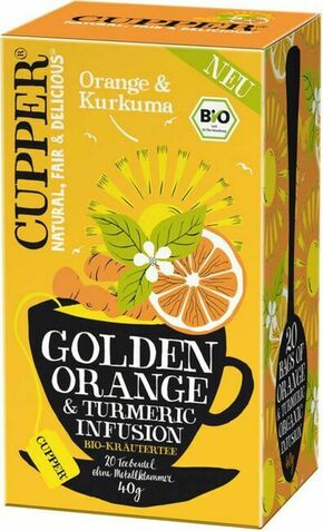 Bio čaj Golden Orange &amp; Turmeric Infusion