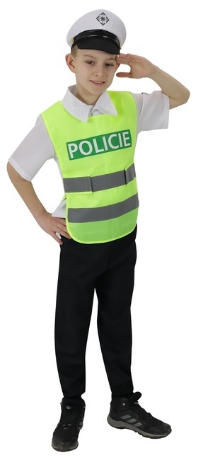 WEBHIDDENBRAND Otroški kostum prometnega policista (M)