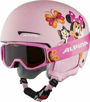 Alpina Zupo Disney Set Kid Ski Helmet Minnie Mouse Matt S Smučarska čelada