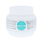 Kallos Cosmetics Keratin obnovitvena maska za lase s keratinom 275 ml