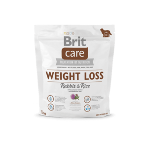 Shumee Brit Care Hujšanje Zajec in riž 1 kg - suha hrana za pse s prekomerno telesno težo zajčji riž 1 kg