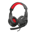 Trust GXT 307 gaming slušalke, črna, mikrofon