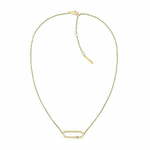 Calvin Klein Fina pozlačena ogrlica s kristali 35000186