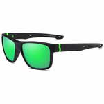 KDEAM Oxford 3 sončna očala, Black / Green