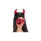 Carnival Toys maska + obroč hudič blago 07535