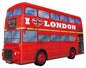 Ravensburger 3D sestavljanka 125340 Londonski avtobus