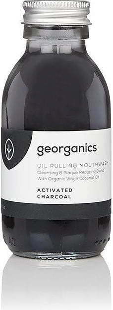 "Georganics Oilpulling Mouthwash Activated Charcoal - 100 ml"