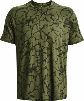 Under Armour Men's UA Rush Energy Print Short Sleeve Marine OD Green/Black S Fitnes majica