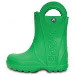 Crocs 12803-3E8 Handle It Rain Boot Kids otroški škornji, zeleni, 28/29