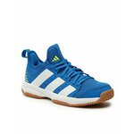Adidas Čevlji čevlji za odbojko modra 35.5 EU Stabil Indoor