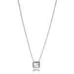 Pandora Luksuzna peneča ogrlica 396241CZ-45 srebro 925/1000