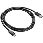 Akyga Kabel USB 3.1 tipa C 1,8 m / črn