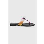 Usnjene japonke Kurt Geiger London pisana 8651469109.MULTI.OT