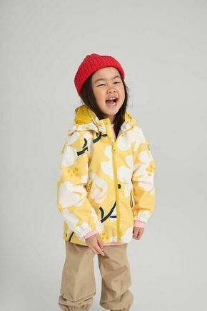 Otroška jakna Reima Anise rumena barva - rumena. Otroška jakna iz kolekcije Reima. Prehoden model